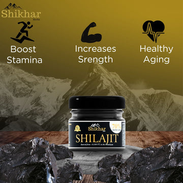 Pure Himalyan Shilajit Resin