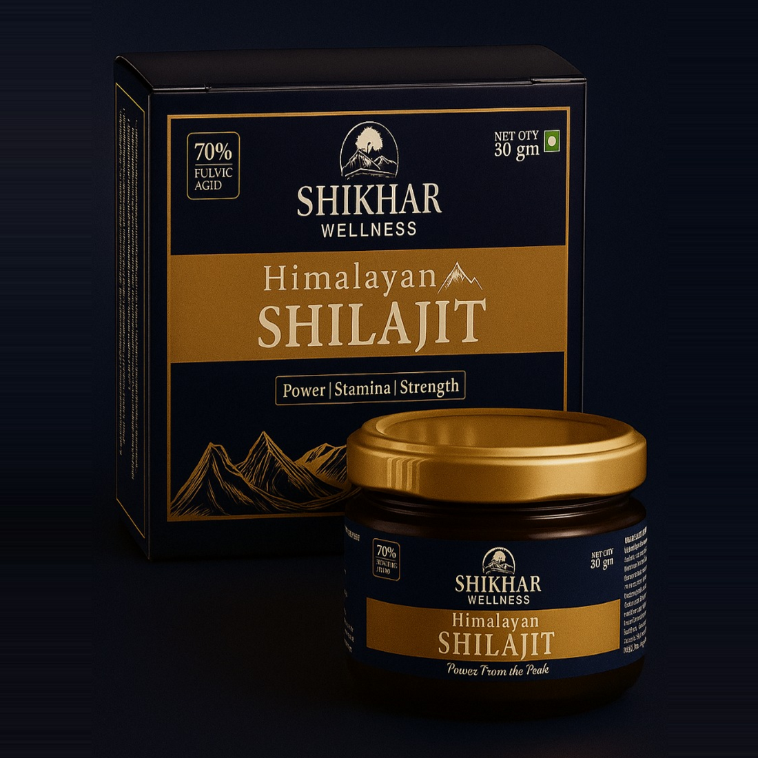 Shilajit Gold Resin | Build Energy & Stamina